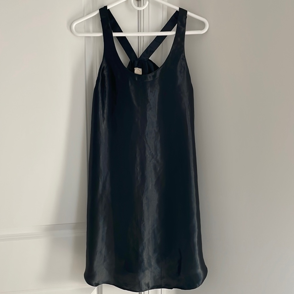 Women’s Black Nightgown with Bow Size Small
